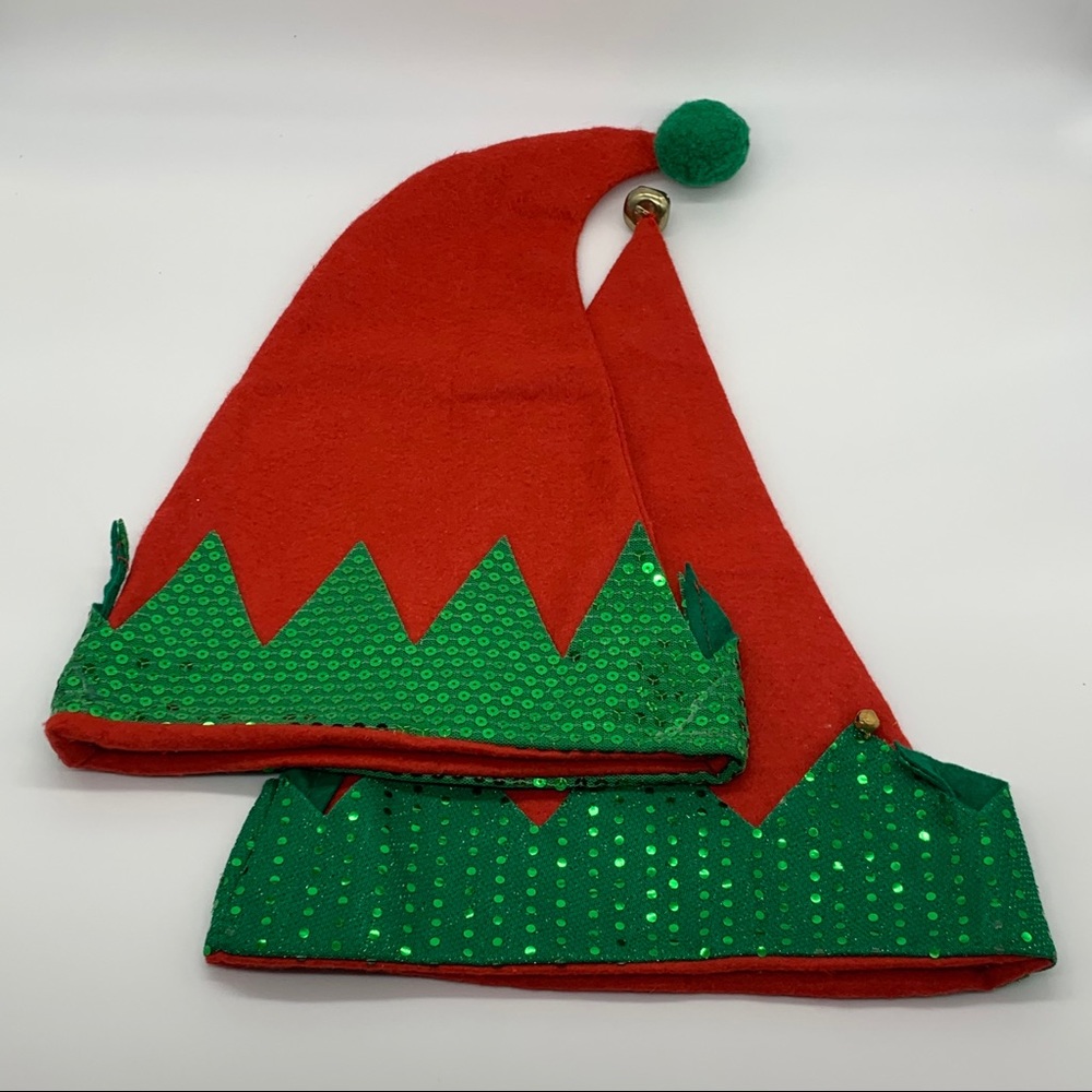 Christmas Santa Clause Elf hat with bell